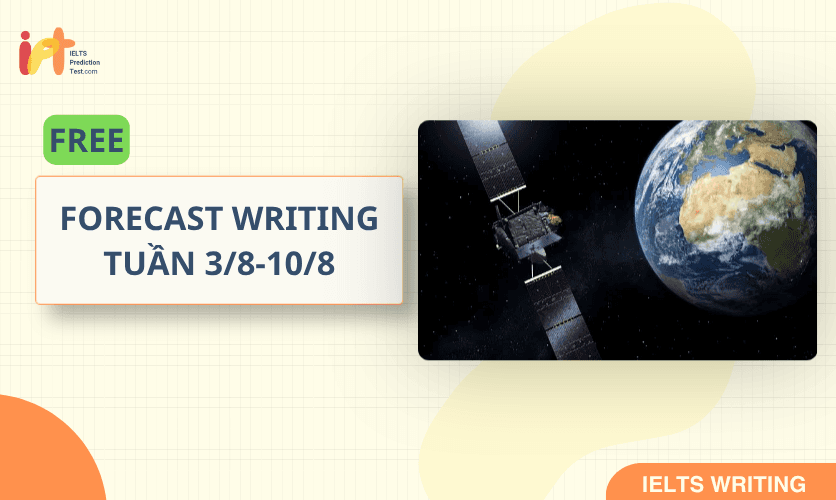[FORECAST WRITING ] FREE Dự Đoán IELTS WRITING TUẦN (3/8-10/8)